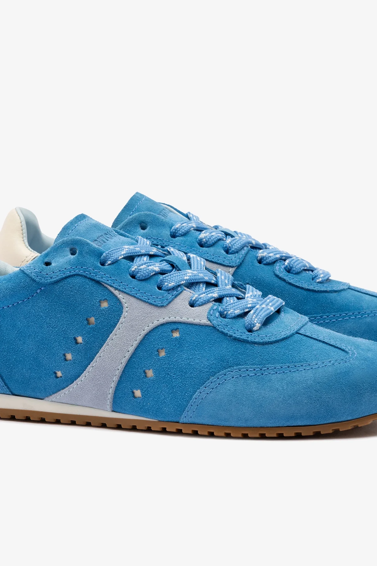 Stella Sneaker In Azure Suede - Image 5
