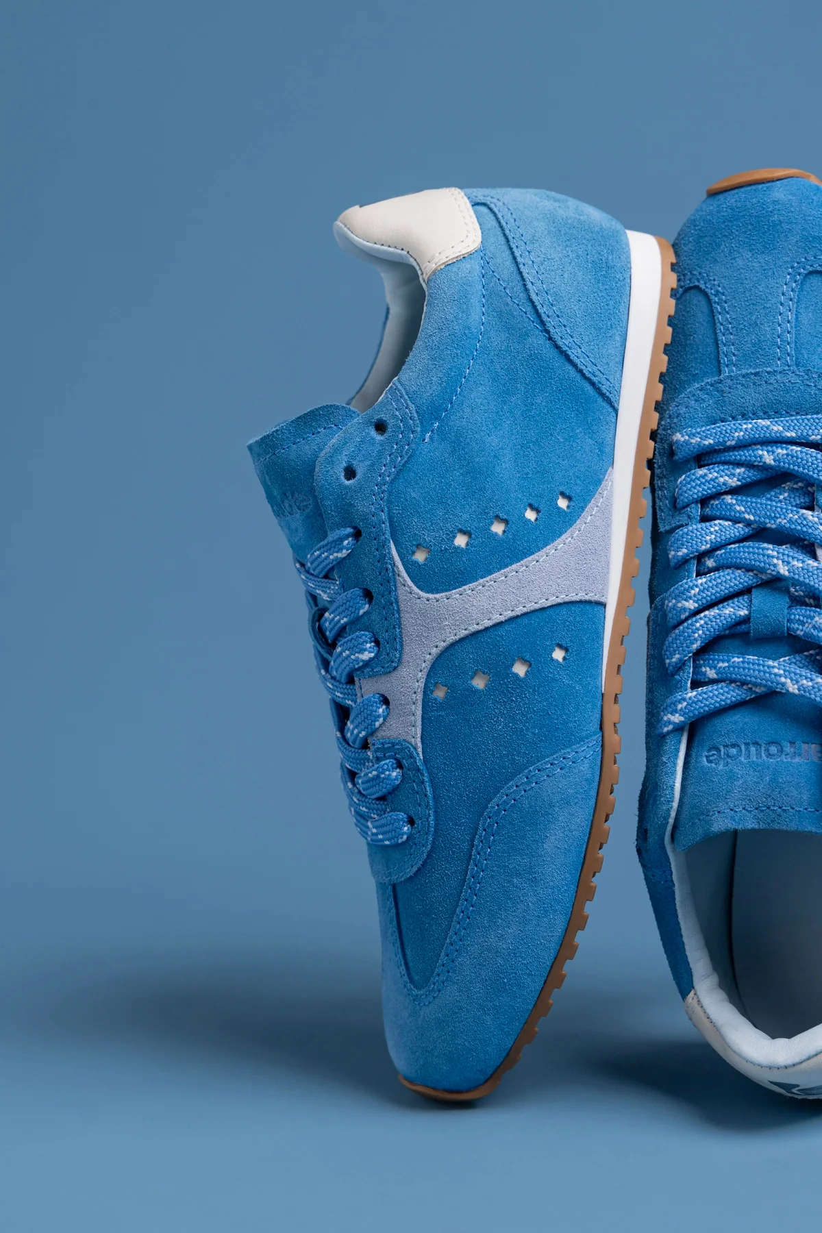 Stella Sneaker In Azure Suede - Image 7