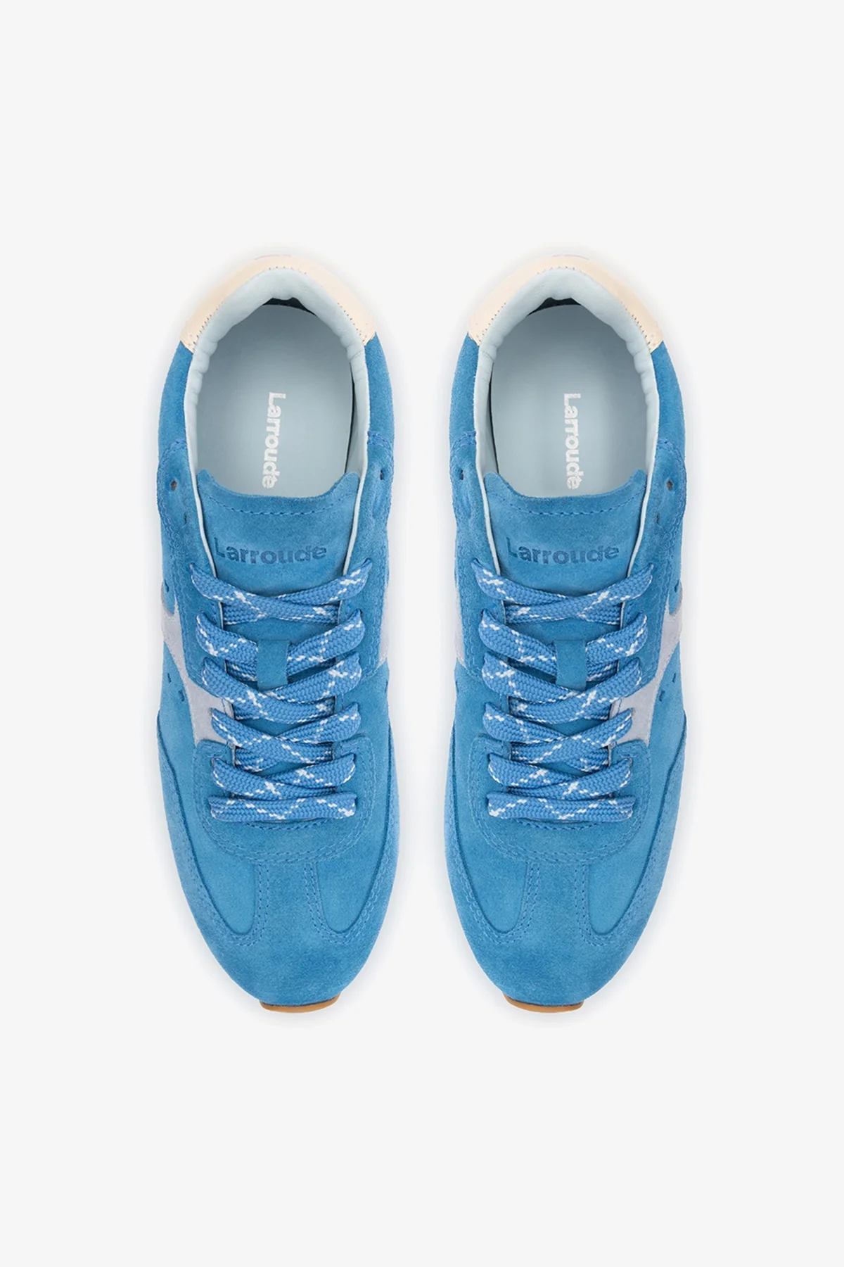 Stella Sneaker In Azure Suede - Image 8