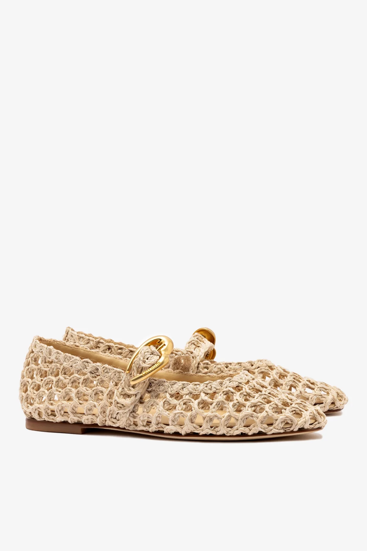 Verona Macrame In Beige Embroidered Raffia - Image 3