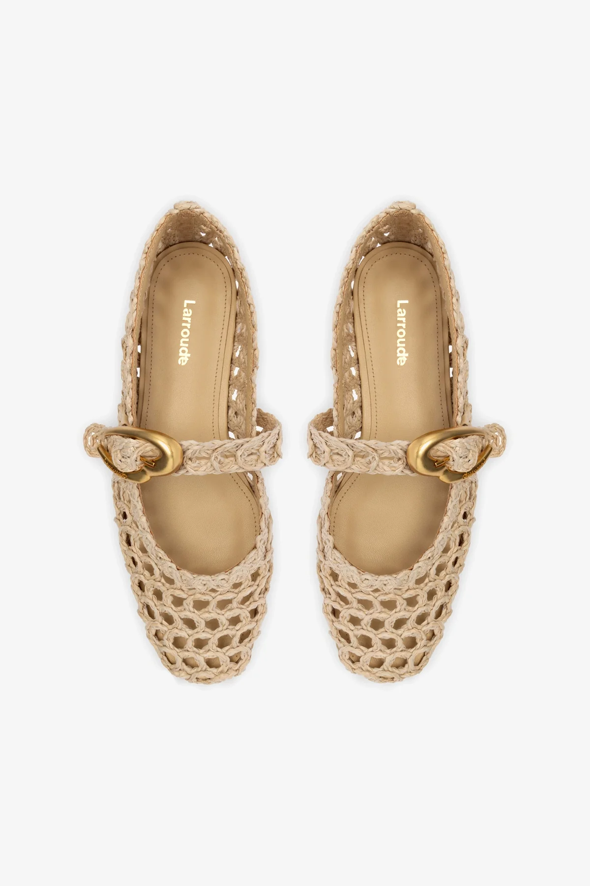 Verona Macrame In Beige Embroidered Raffia - Image 7
