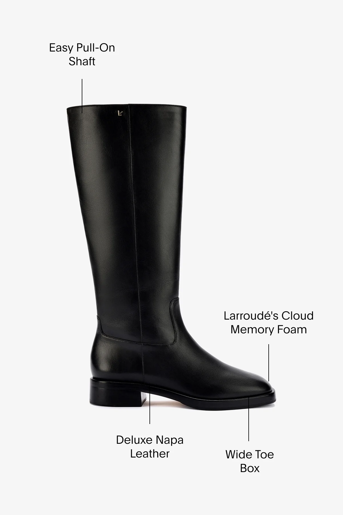 Anne Boot In Black Leather - Image 5