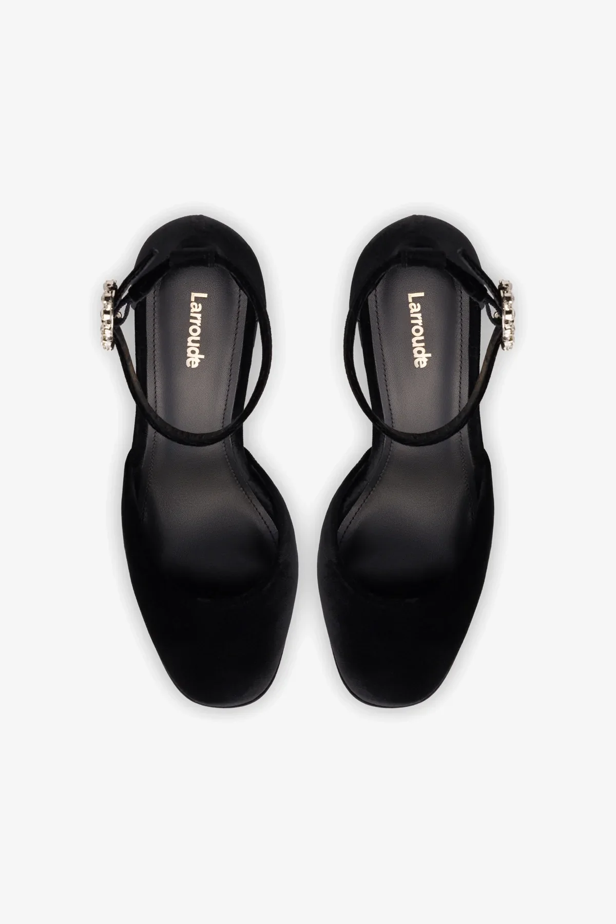 Ari Pump In Black Velvet - Image 7