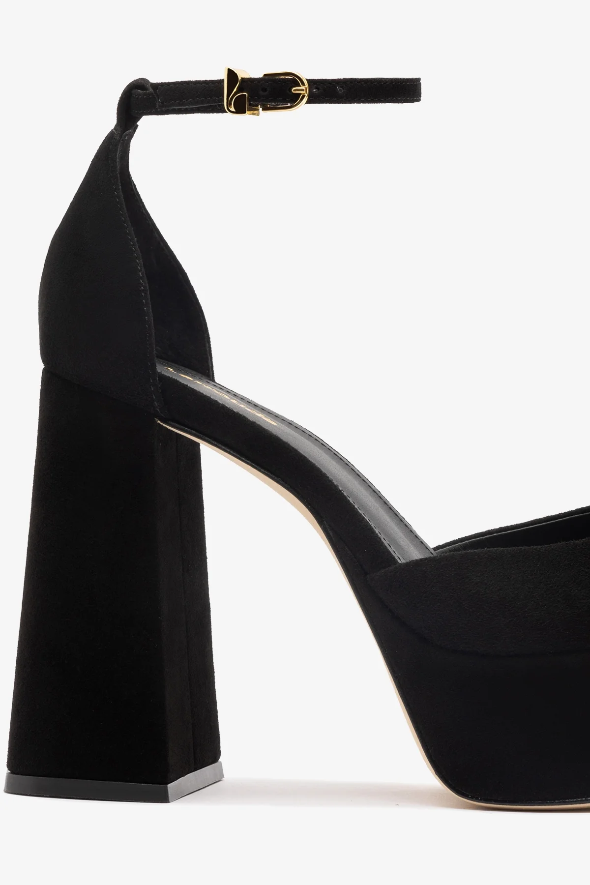 Ari Pump In Black Suede - Image 4