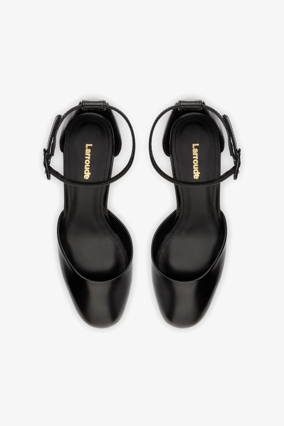 Ari Verona Low Pump In Black Box Leather - Image 7