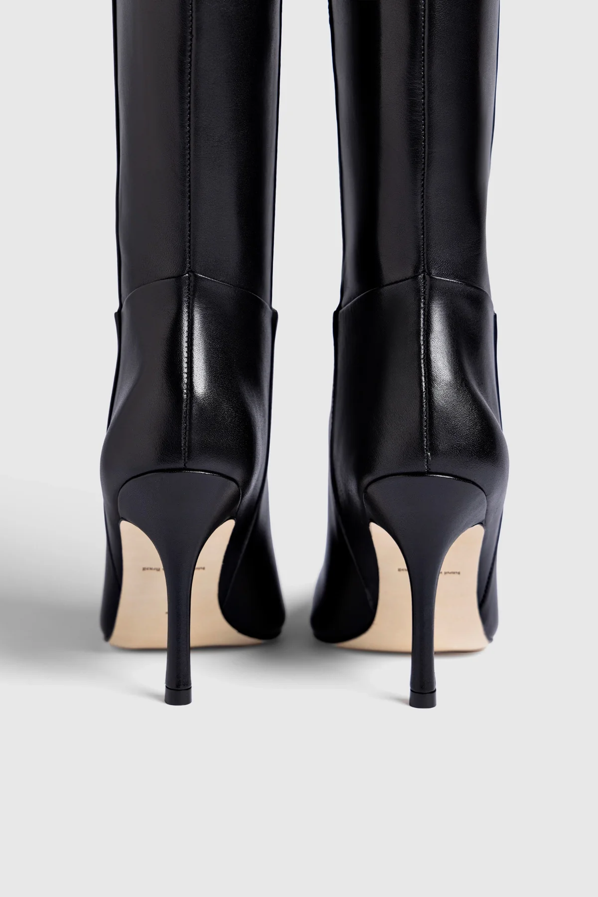 Carine Boot In Black Leather - Image 6