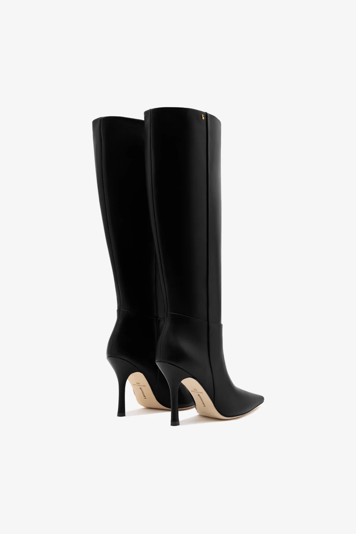 Carine Boot In Black Leather - Image 7