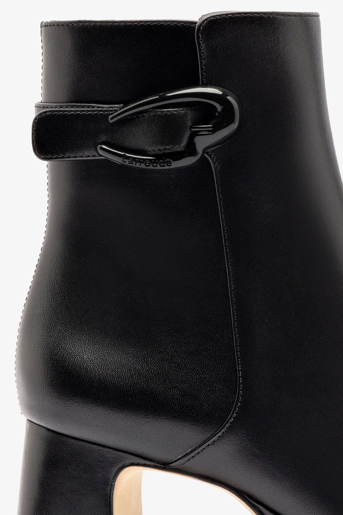 Dolly Verona Low Boot In Black Leather - Image 4