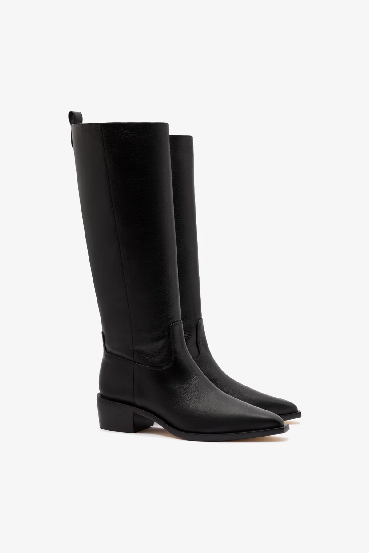 Florencia Boot In Black Leather - Image 3