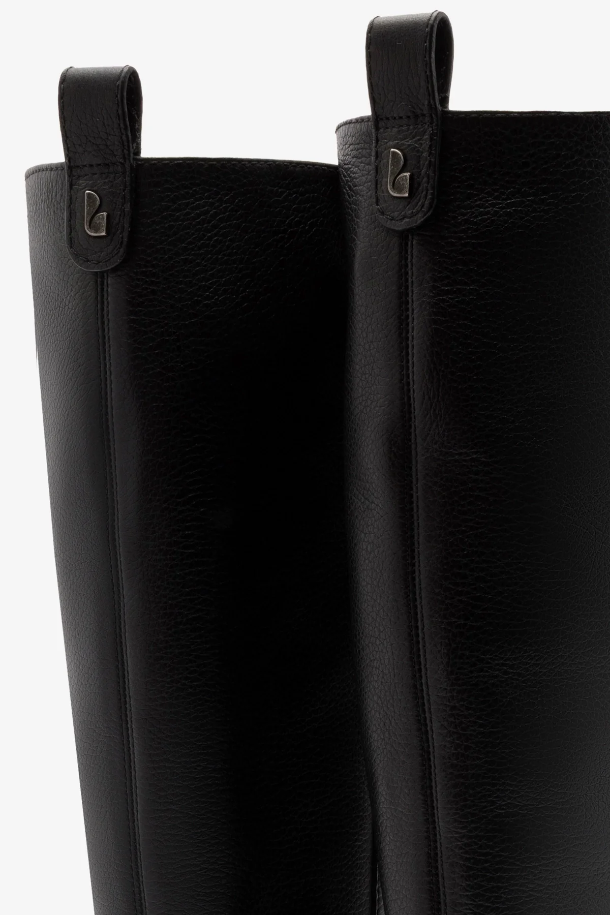 Florencia Boot In Black Leather - Image 4