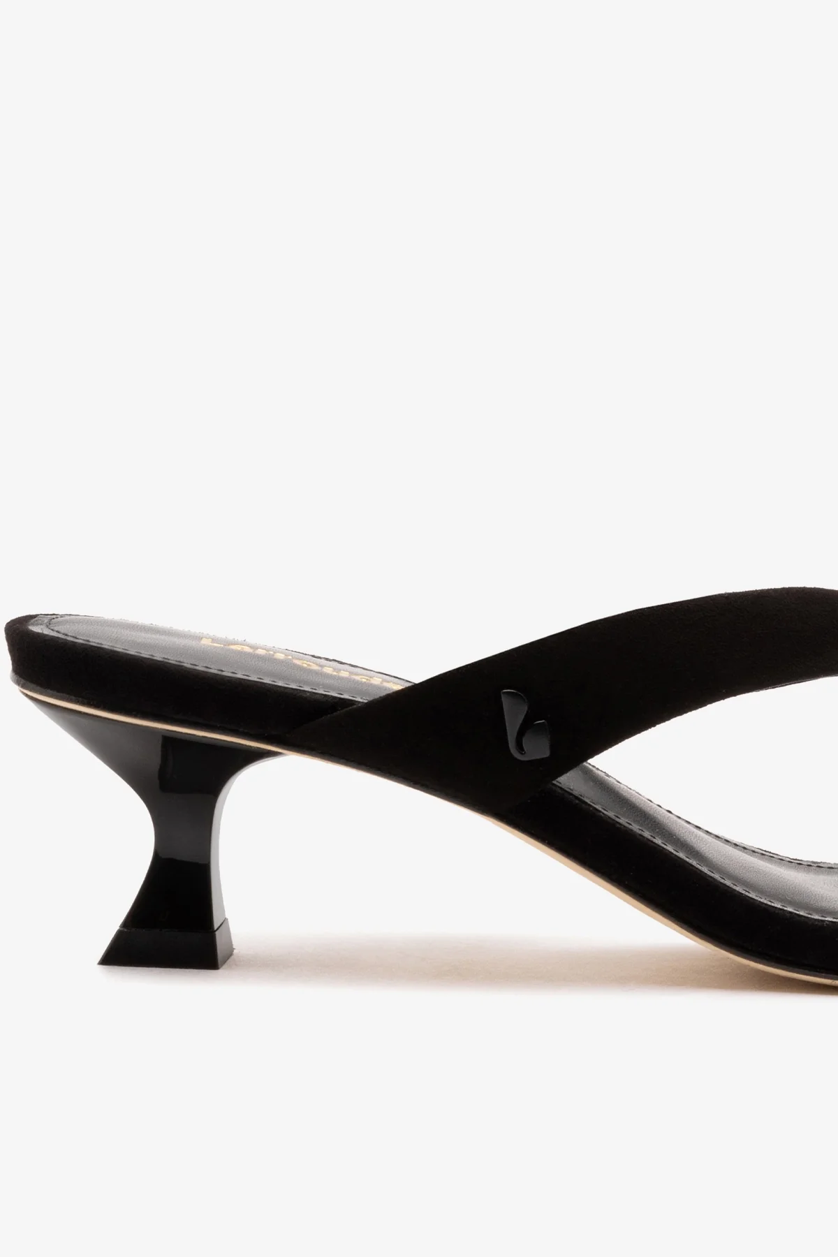 Gaia Low In Black Leather - Image 4