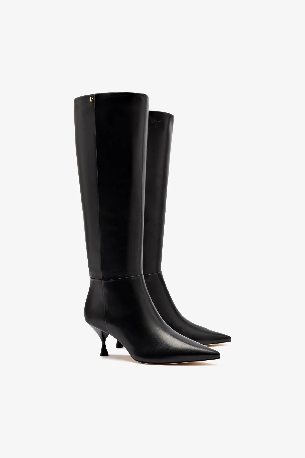 Georgia Boot In Black Leather - Image 3