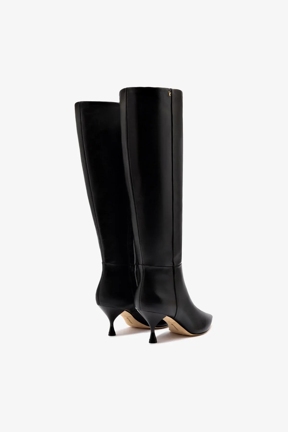 Georgia Boot In Black Leather - Image 7