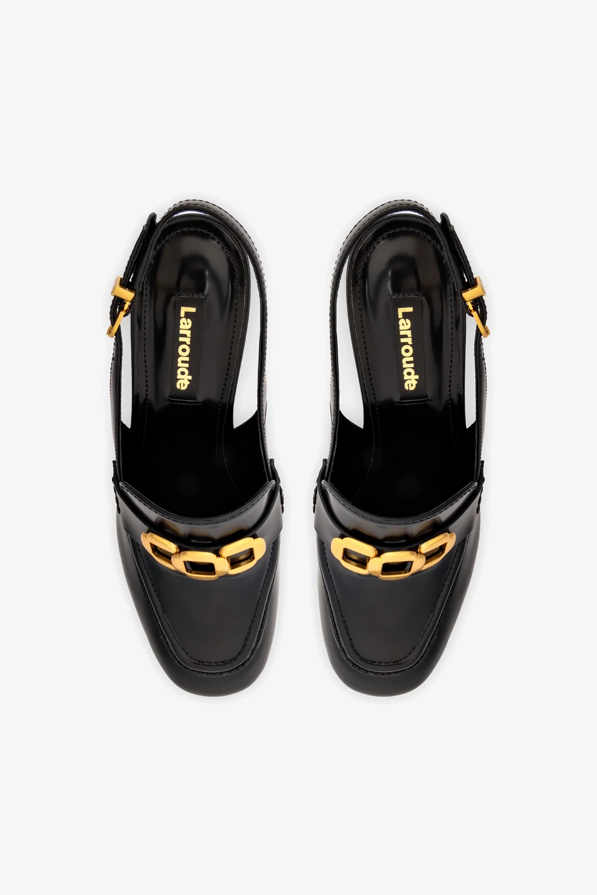 Harrington Loafer Hi In Black Box Leather - Image 7