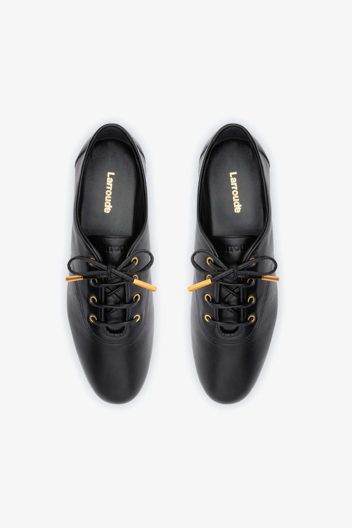 Liza Sneaker In Black Leather - Image 7