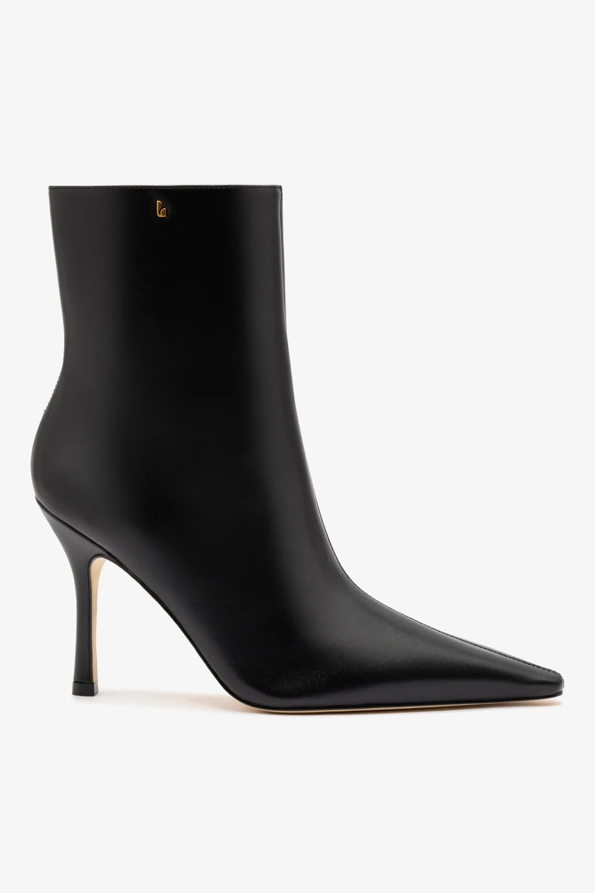Mini Carine Boot In Black Leather