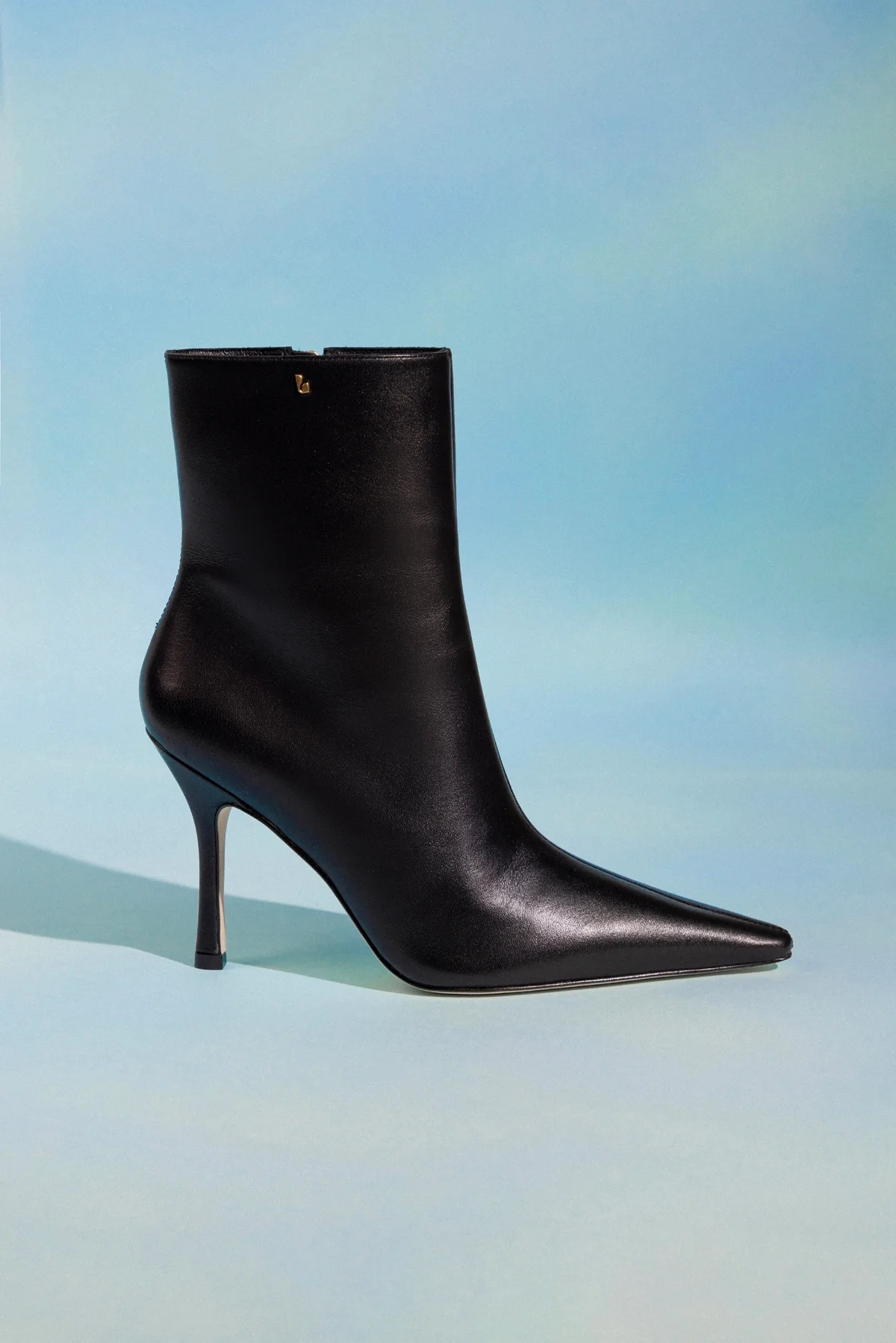 Mini Carine Boot In Black Leather - Image 2