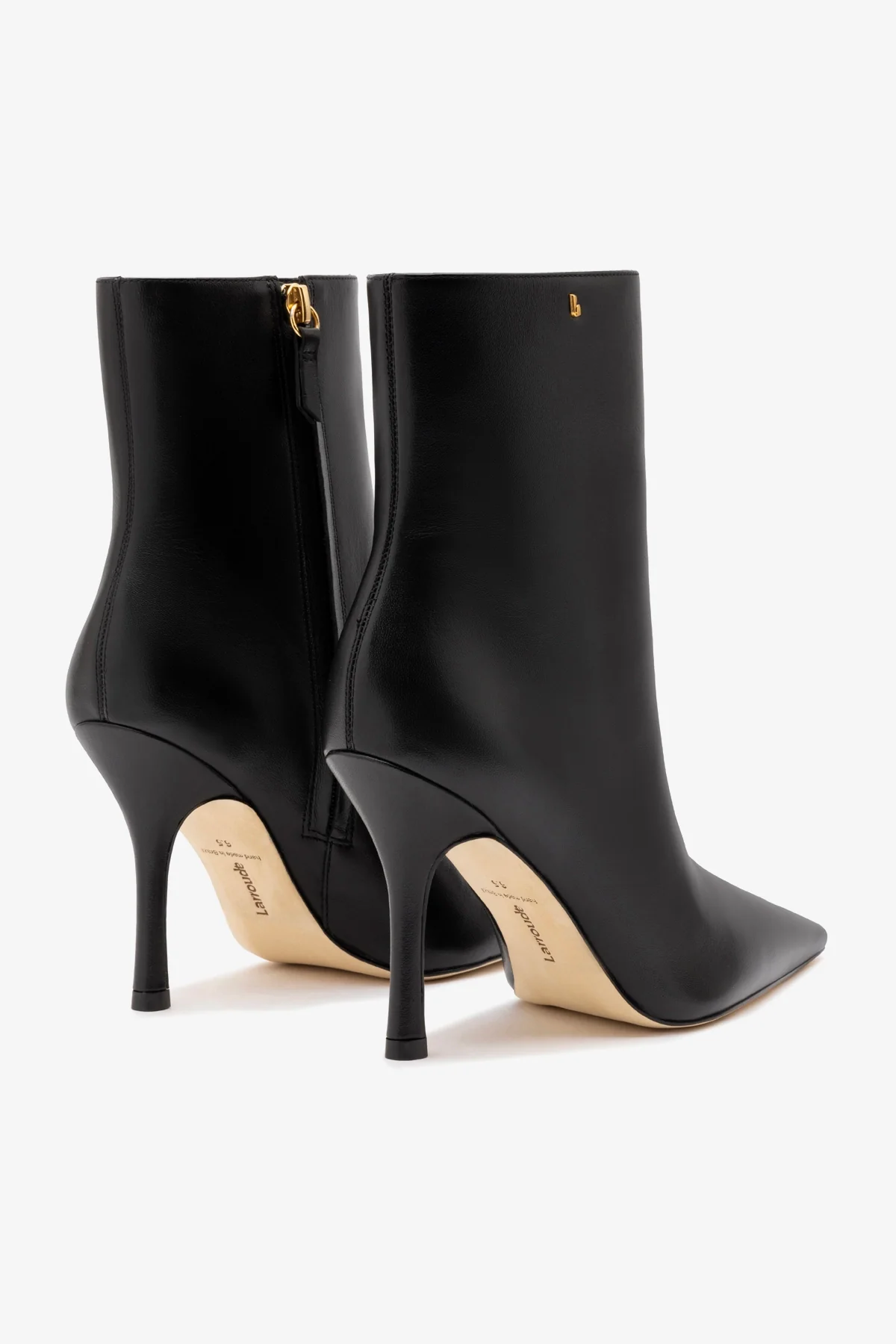 Mini Carine Boot In Black Leather - Image 7
