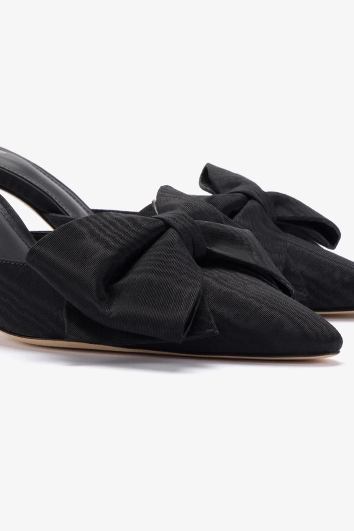 Mini Elle Pump In Black Fabric - Image 4