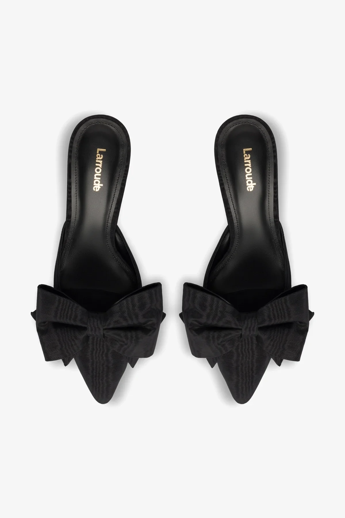 Mini Elle Pump In Black Fabric - Image 7