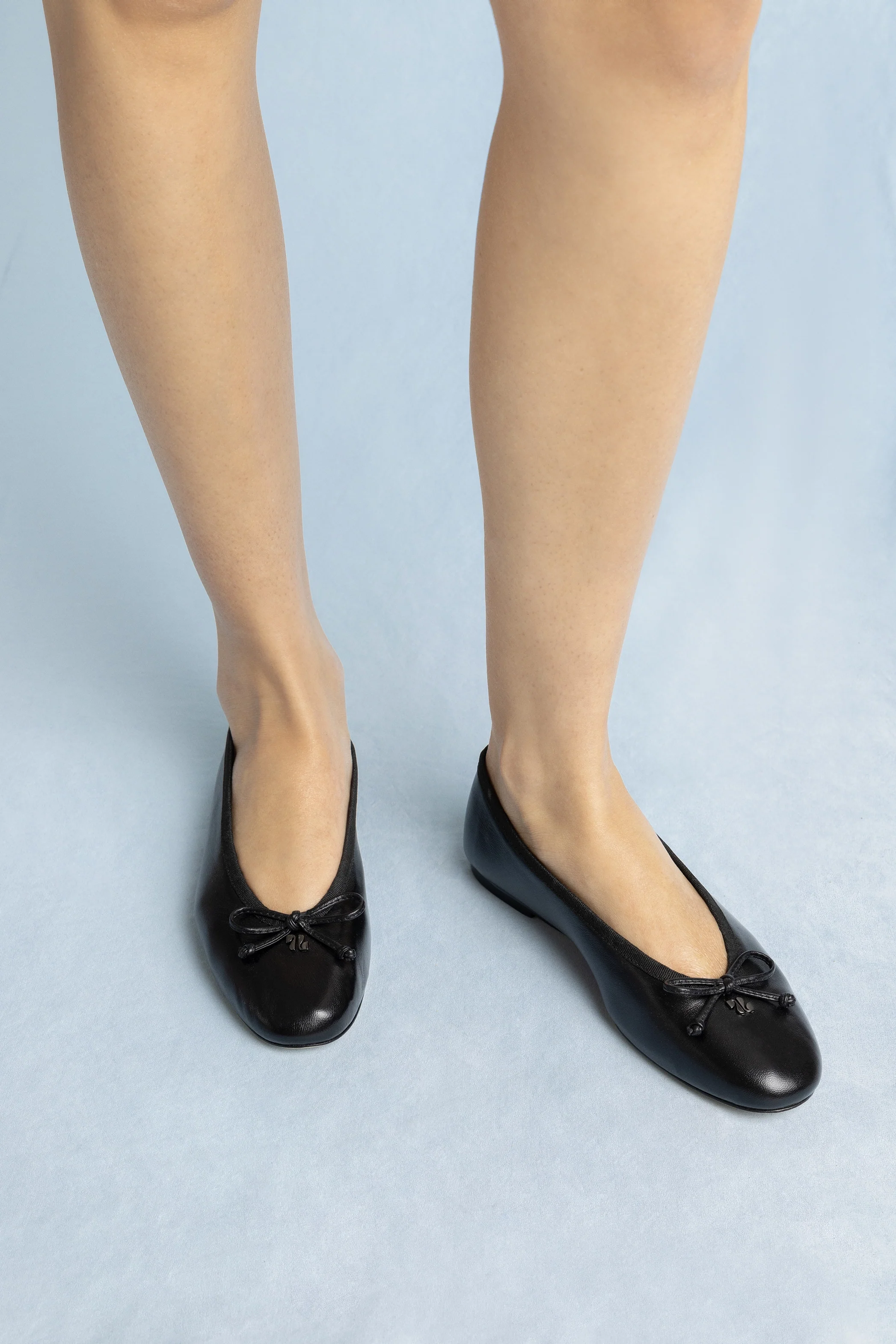 Pavlova Ballet Flat In Black Leather - Image 2