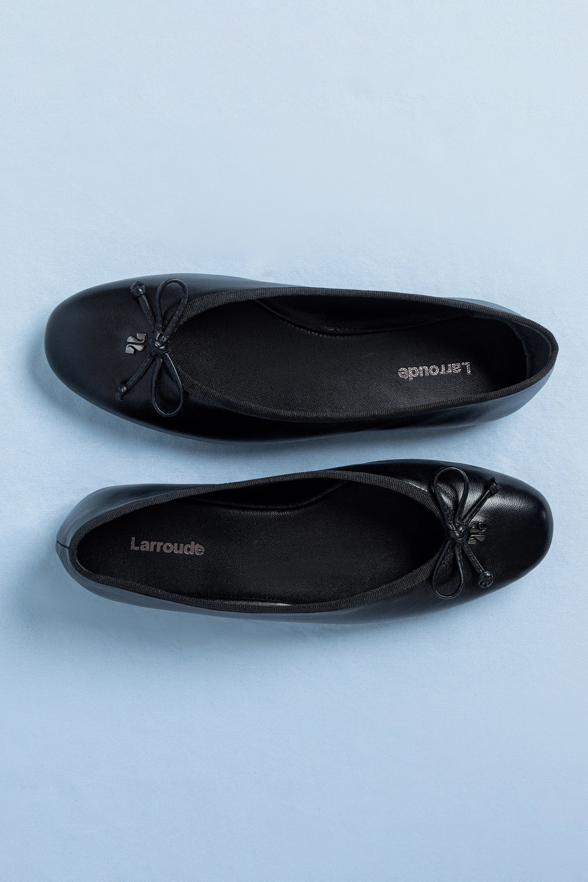 Pavlova Ballet Flat In Black Leather - Image 6