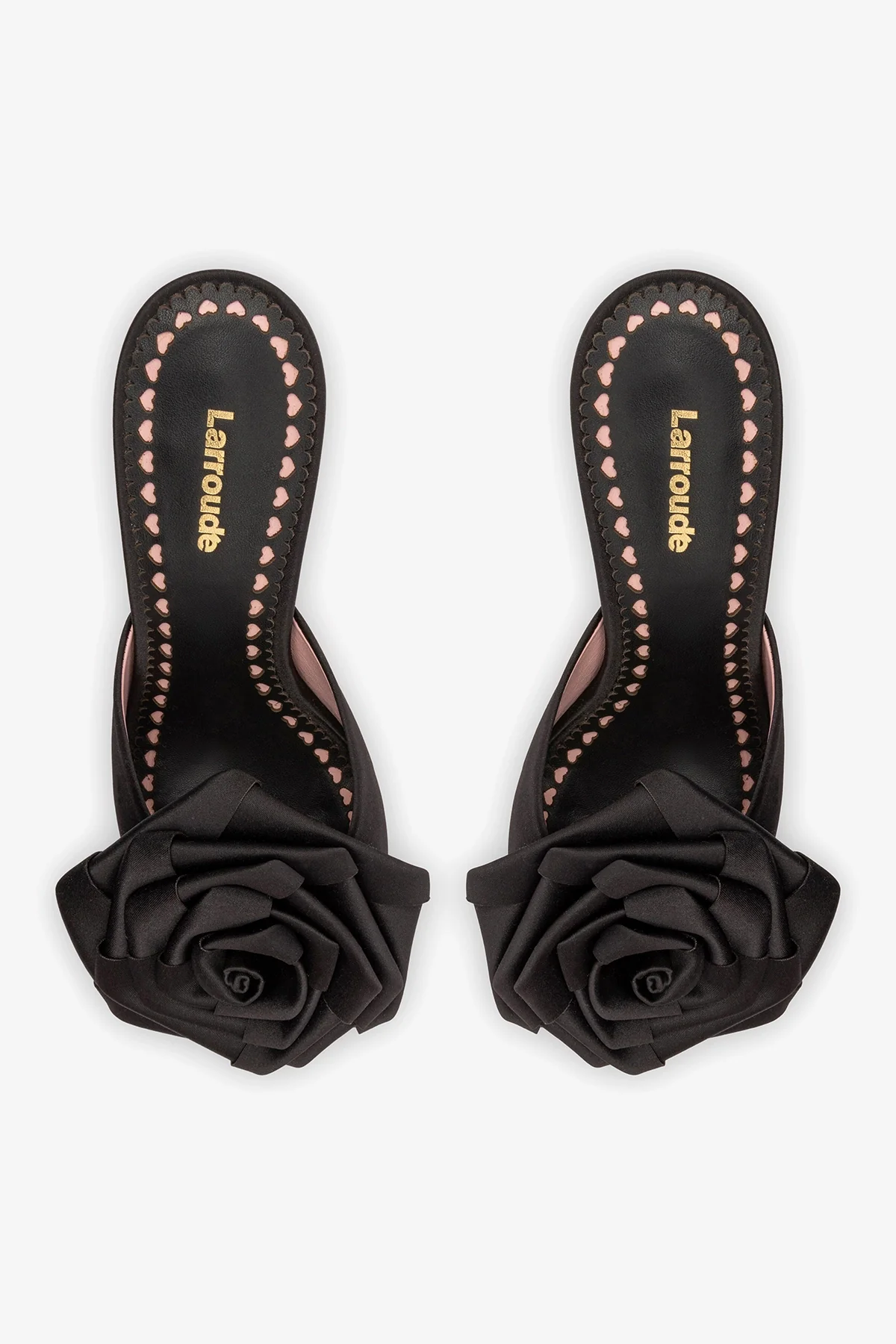 Scarlet Mule In Black SatIn - Image 7