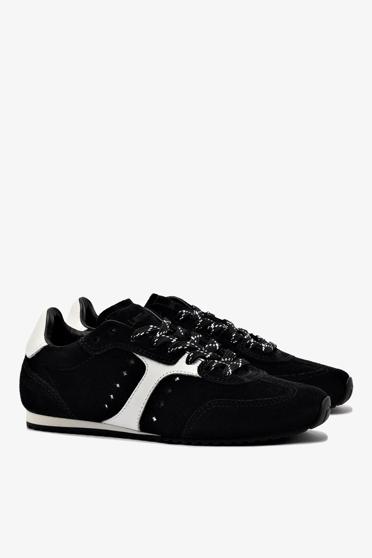 Stella Sneaker In Black Suede - Image 3