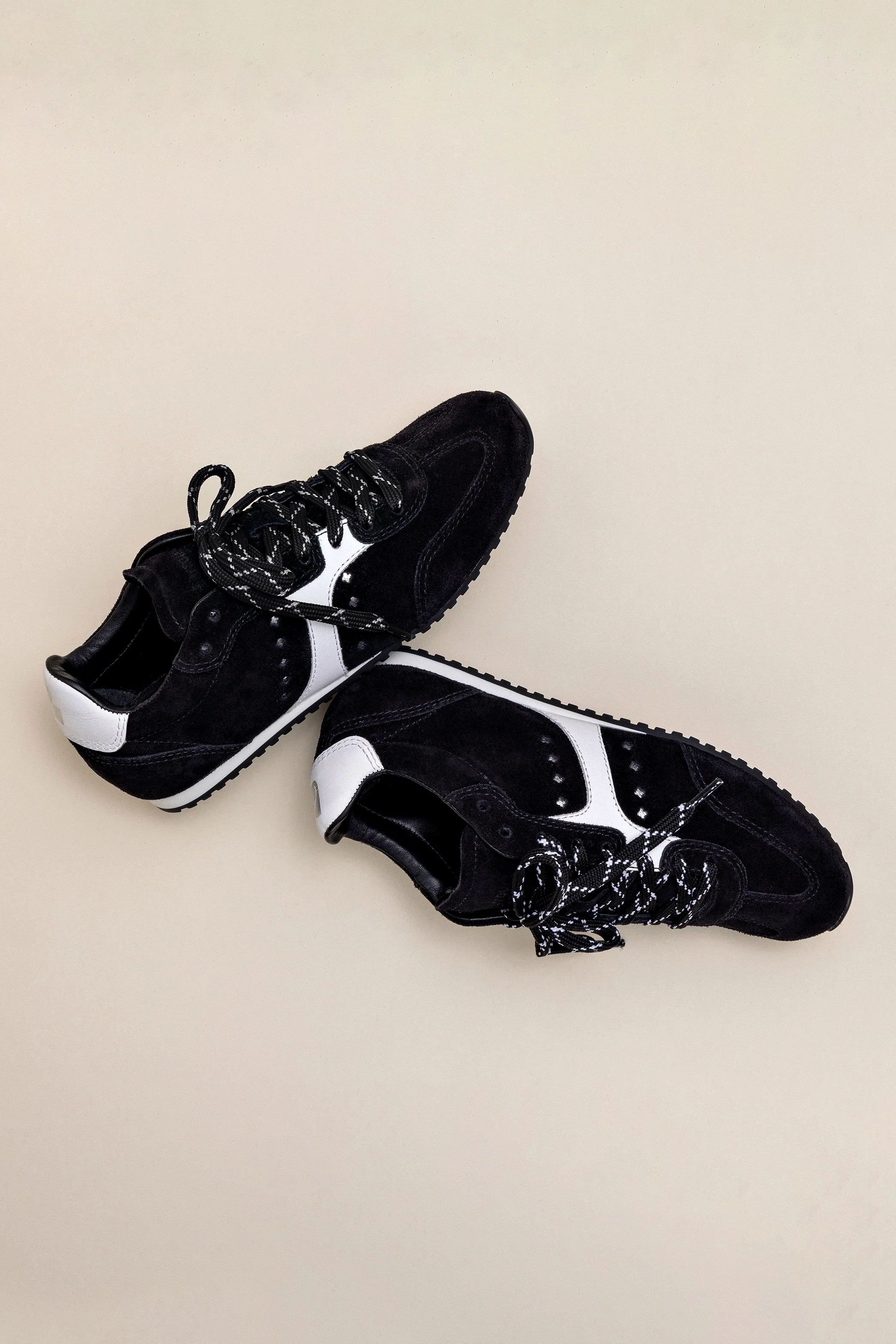 Stella Sneaker In Black Suede - Image 6