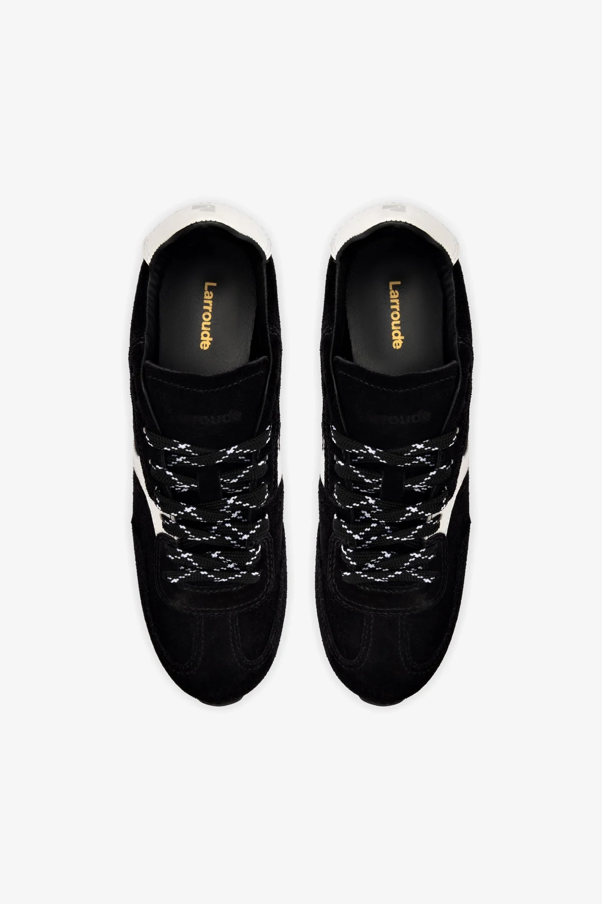 Stella Sneaker In Black Suede - Image 7