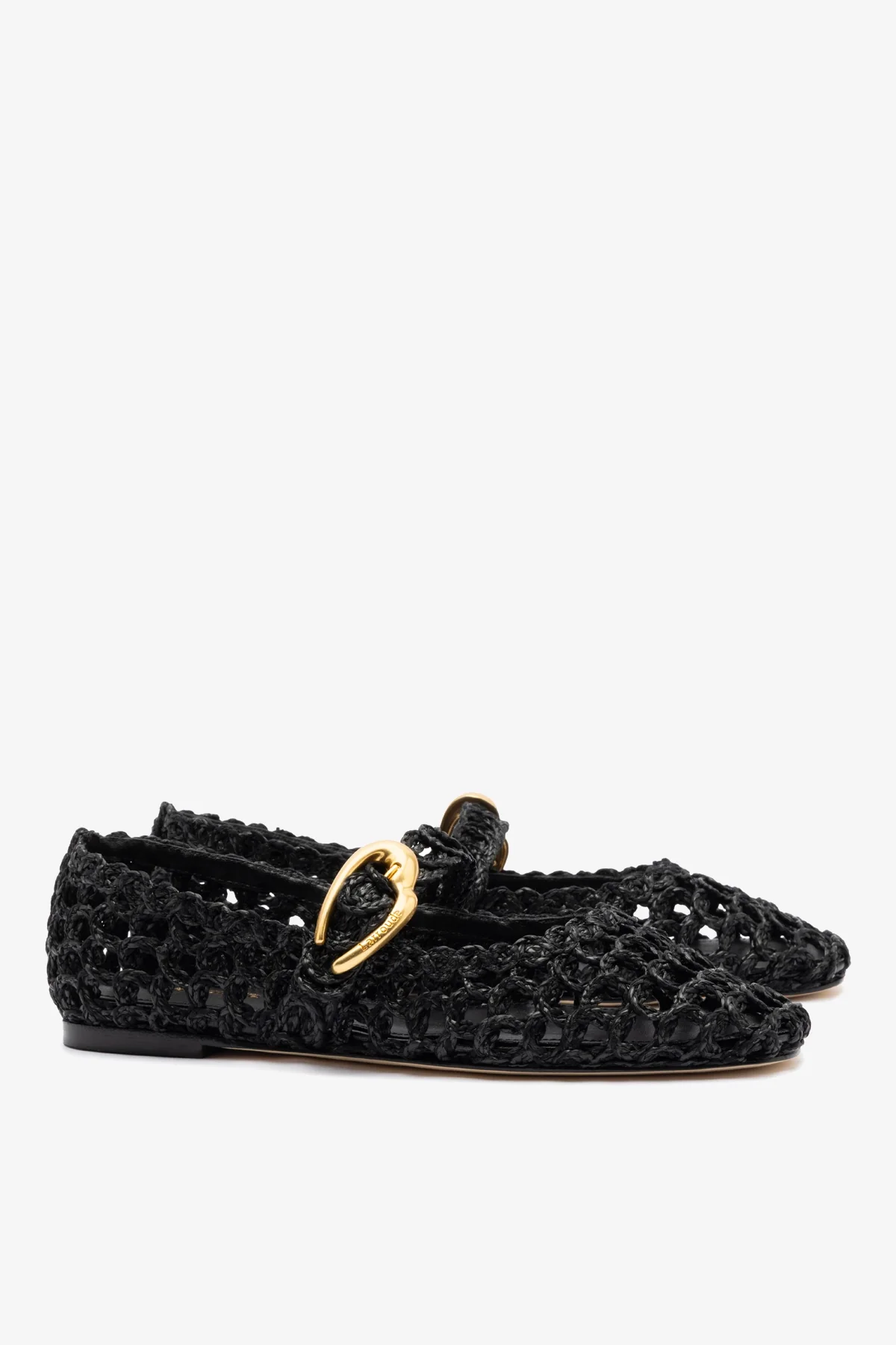 Verona Macrame In Black Embroidered Raffia - Image 3
