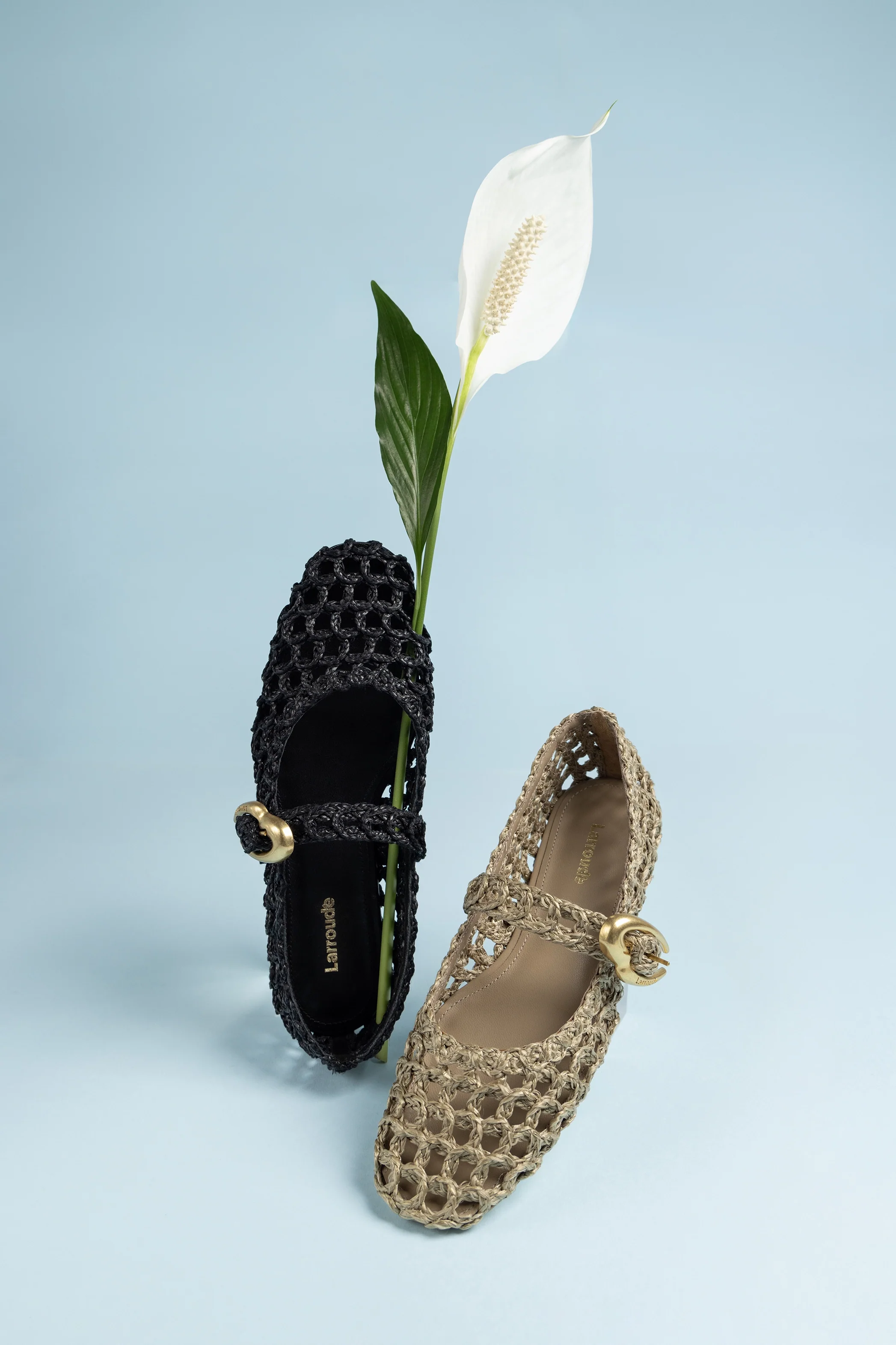 Verona Macrame In Black Embroidered Raffia - Image 6