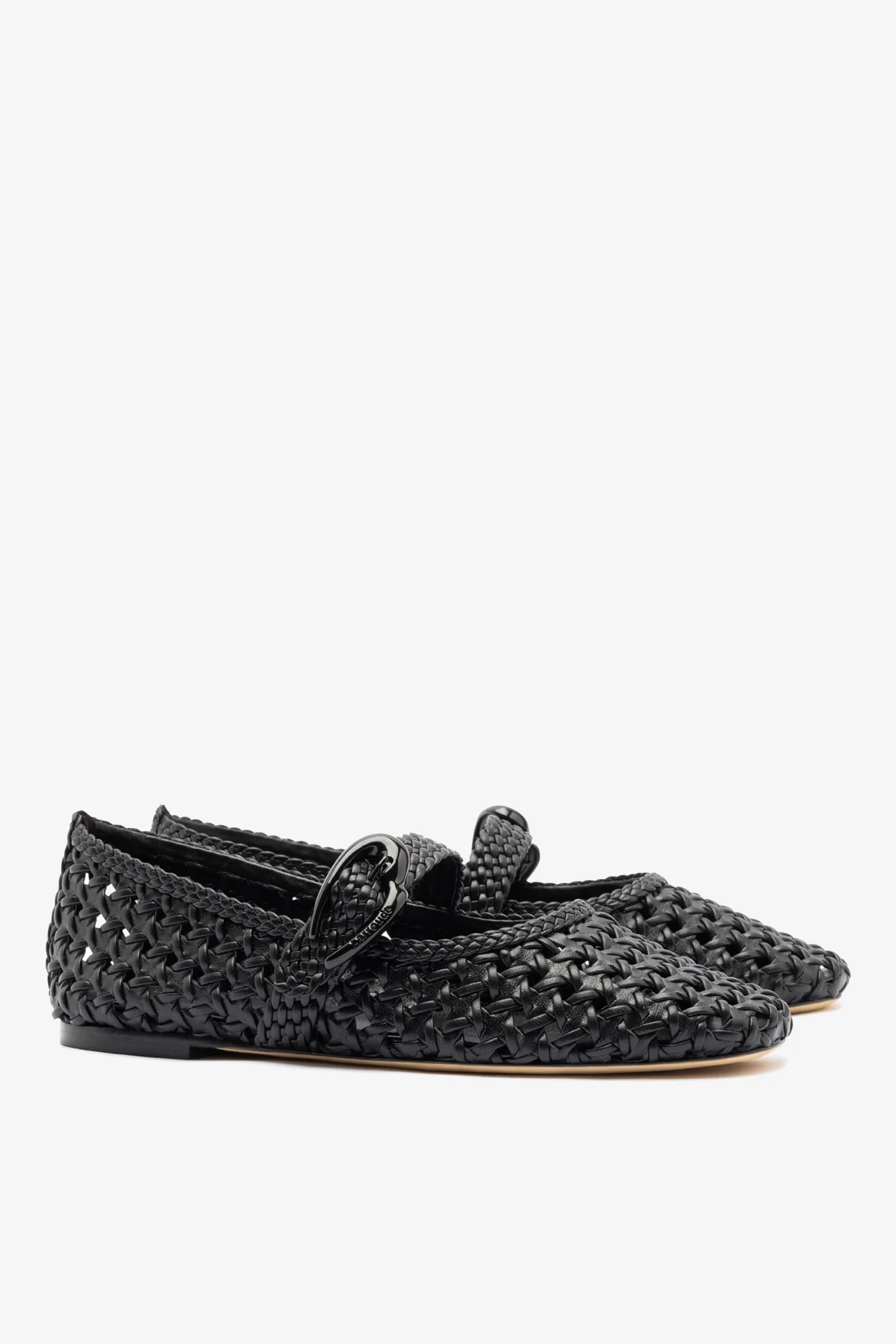 Verona New Macrame In Black Leather - Image 3
