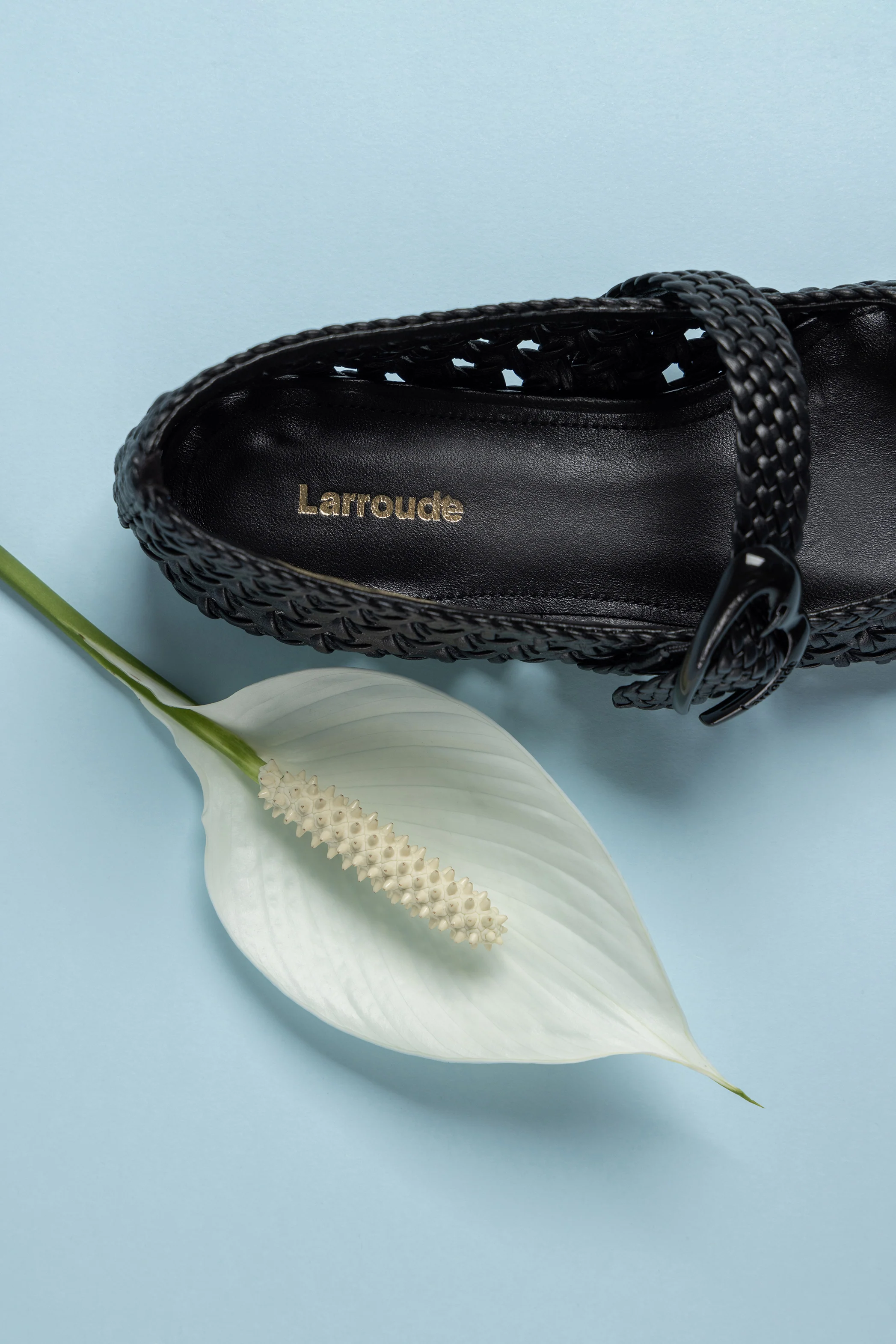 Verona New Macrame In Black Leather - Image 6