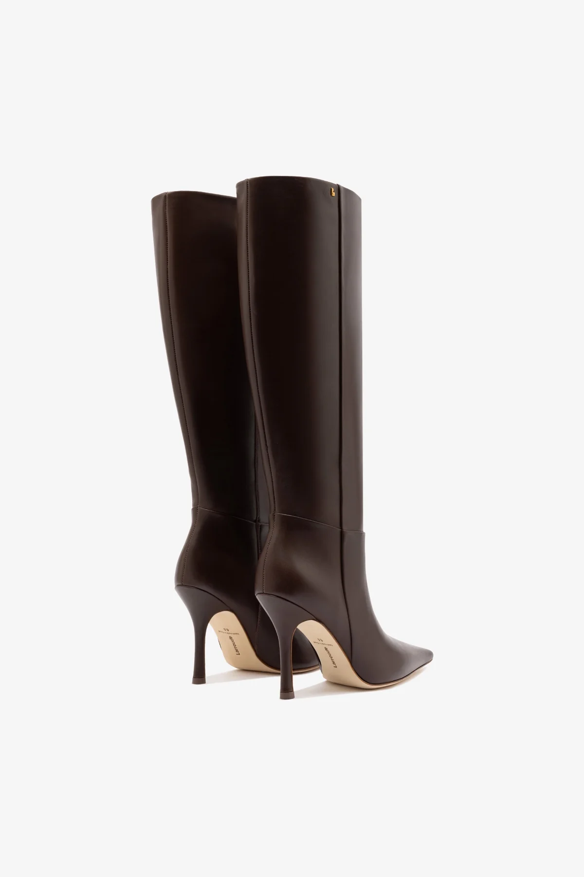 Carine Boot In Brown Leather - Image 7