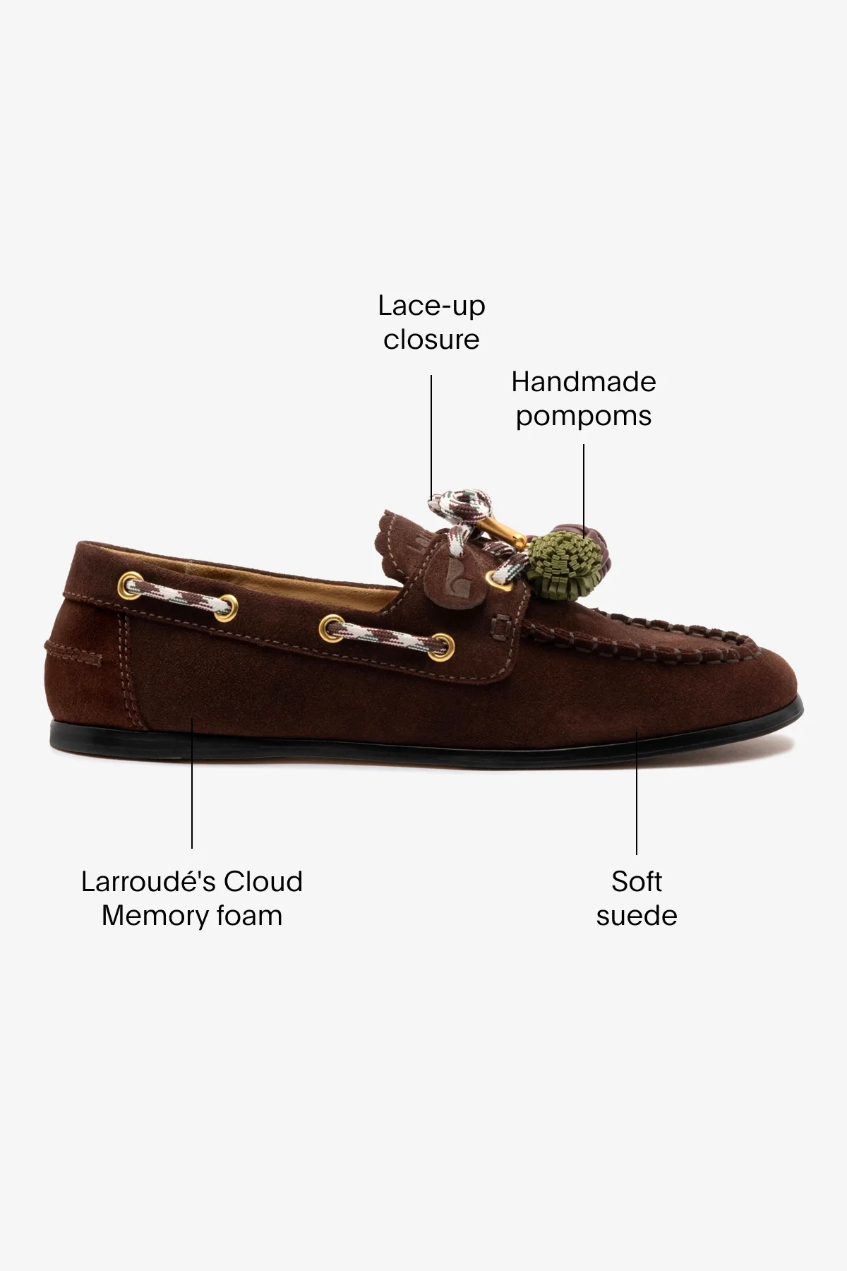 Cyprus Boat Shoe In Brown Suede - Image 5