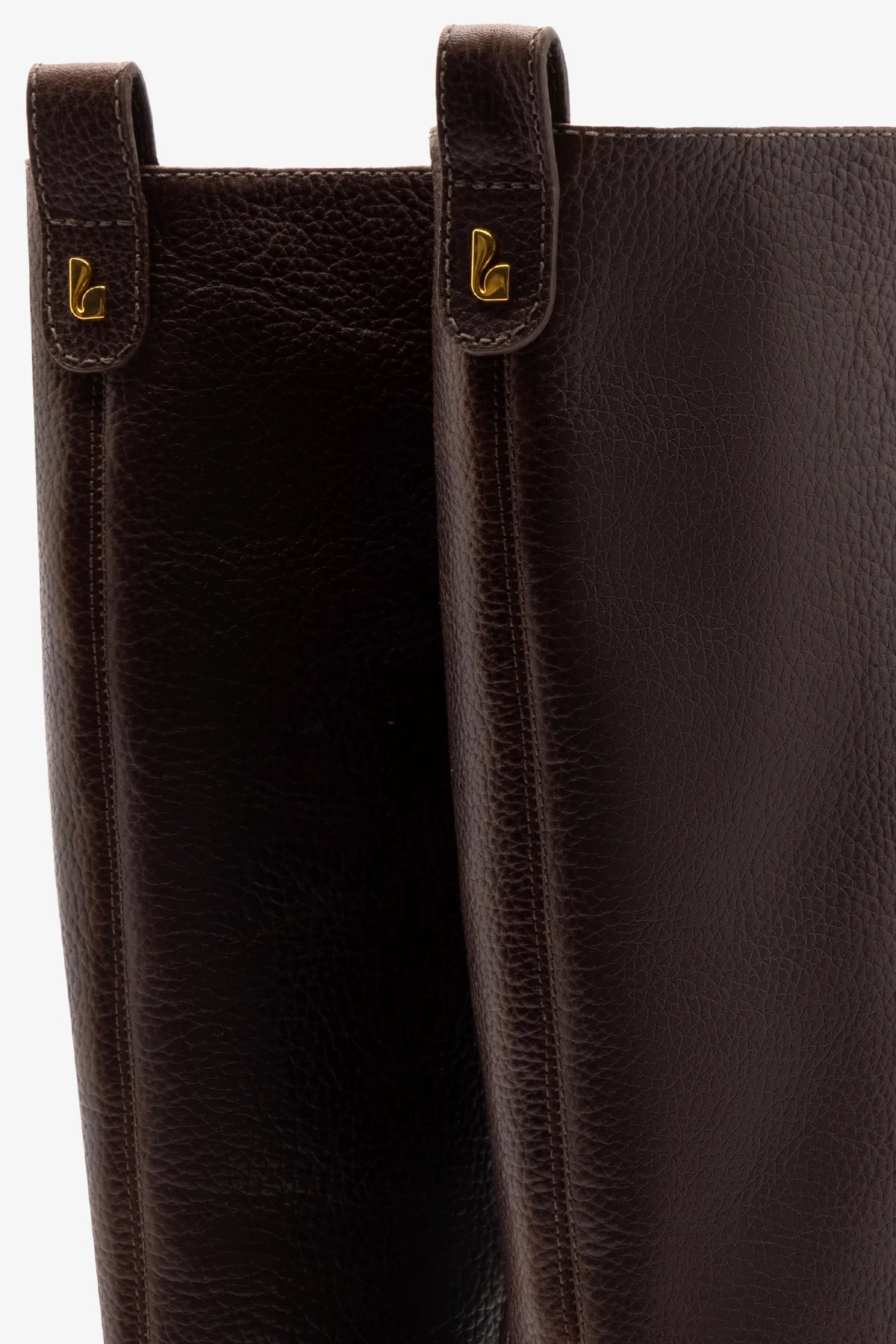 Florencia Boot In Brown Leather - Image 4