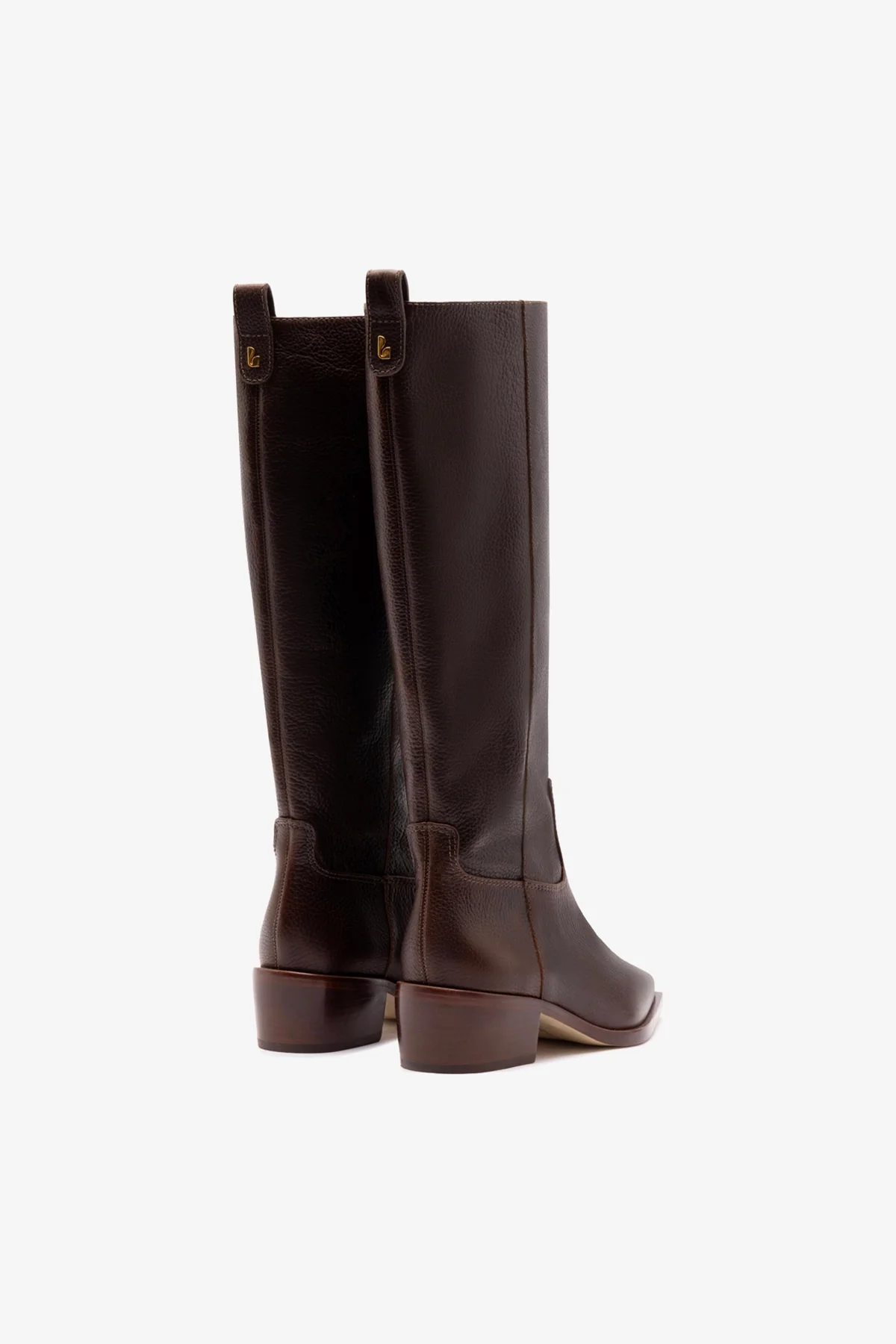 Florencia Boot In Brown Leather - Image 7