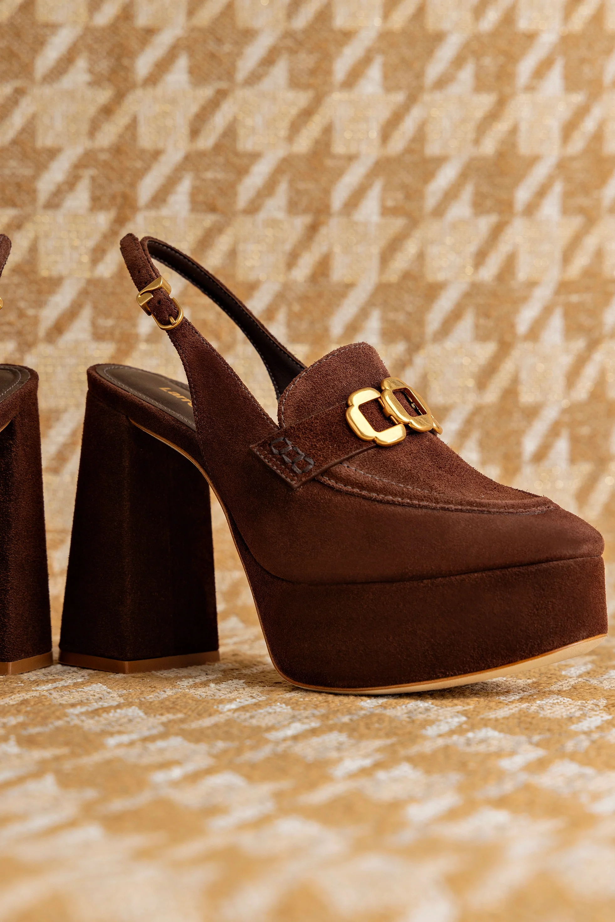 Harrington Loafer Hi In Brown Suede - Image 2