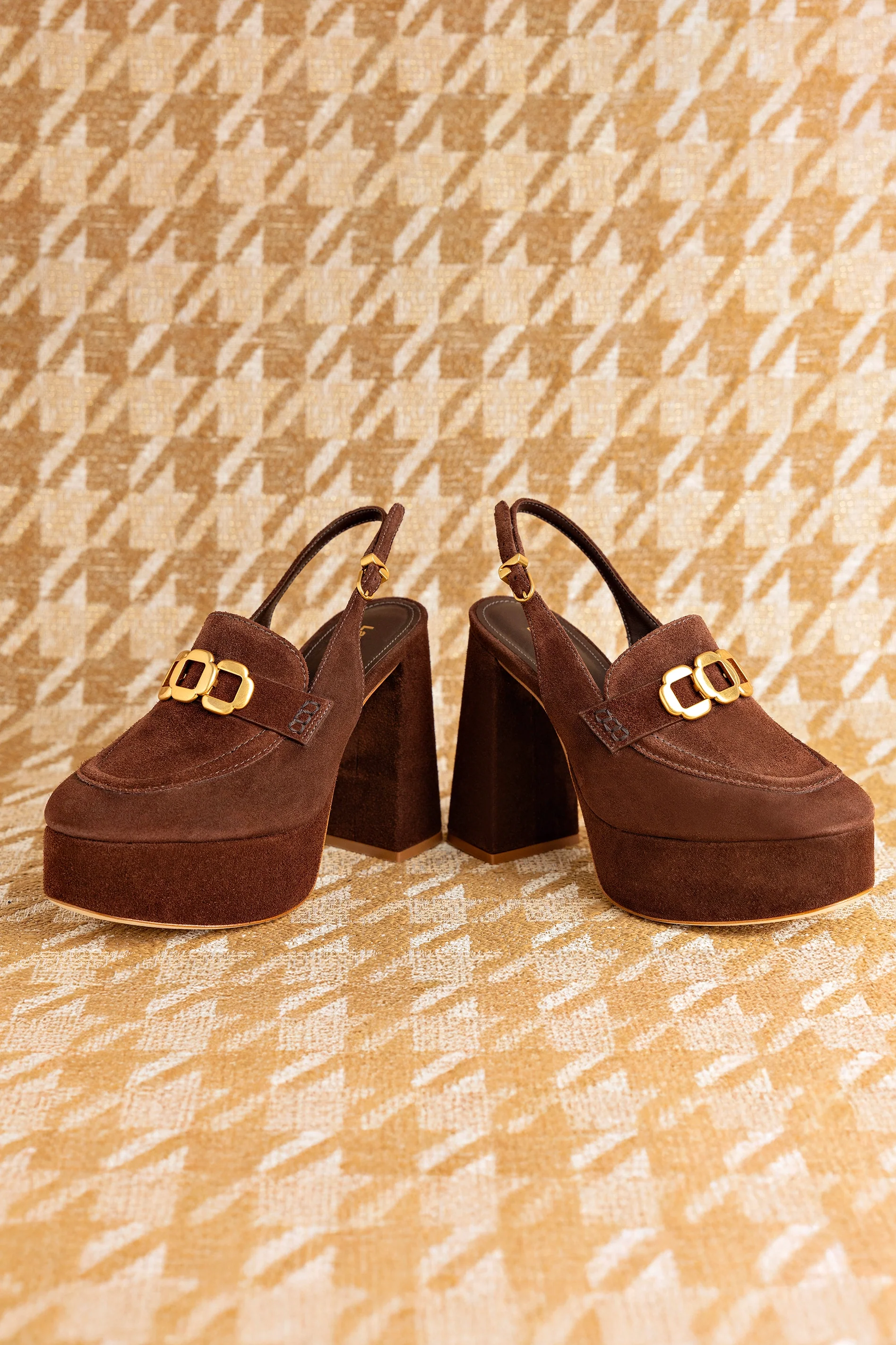 Harrington Loafer Hi In Brown Suede - Image 6