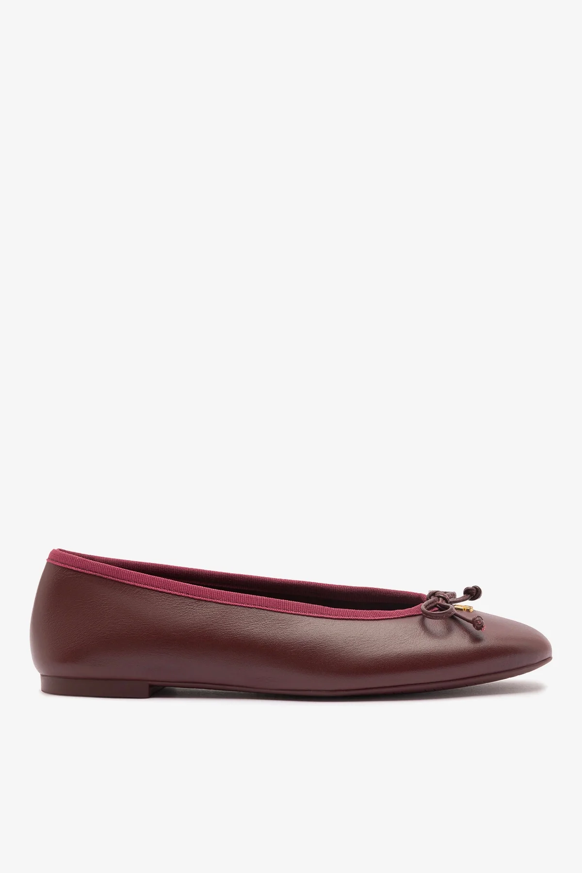 Pavlova Ballet Flat In Burgundy Leather