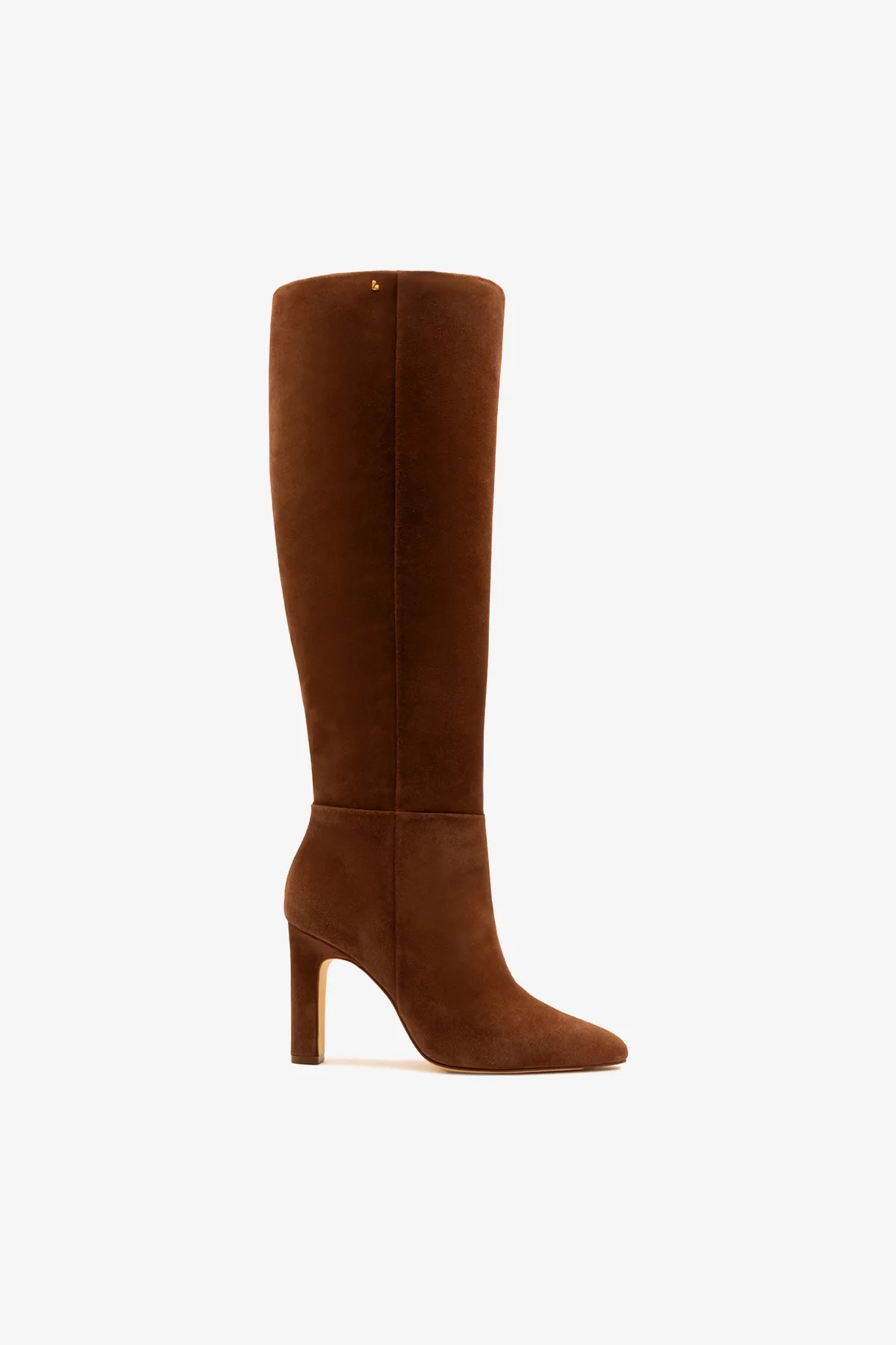Cindy Hi Boot In Burnt Umber Suede