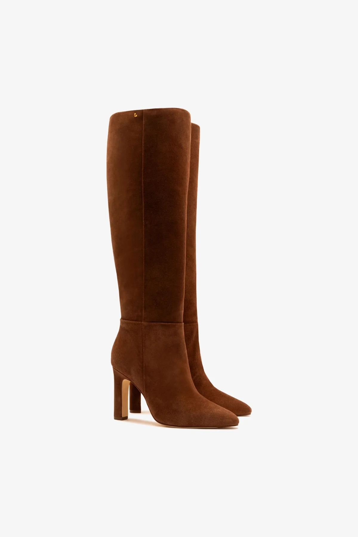 Cindy Hi Boot In Burnt Umber Suede - Image 3