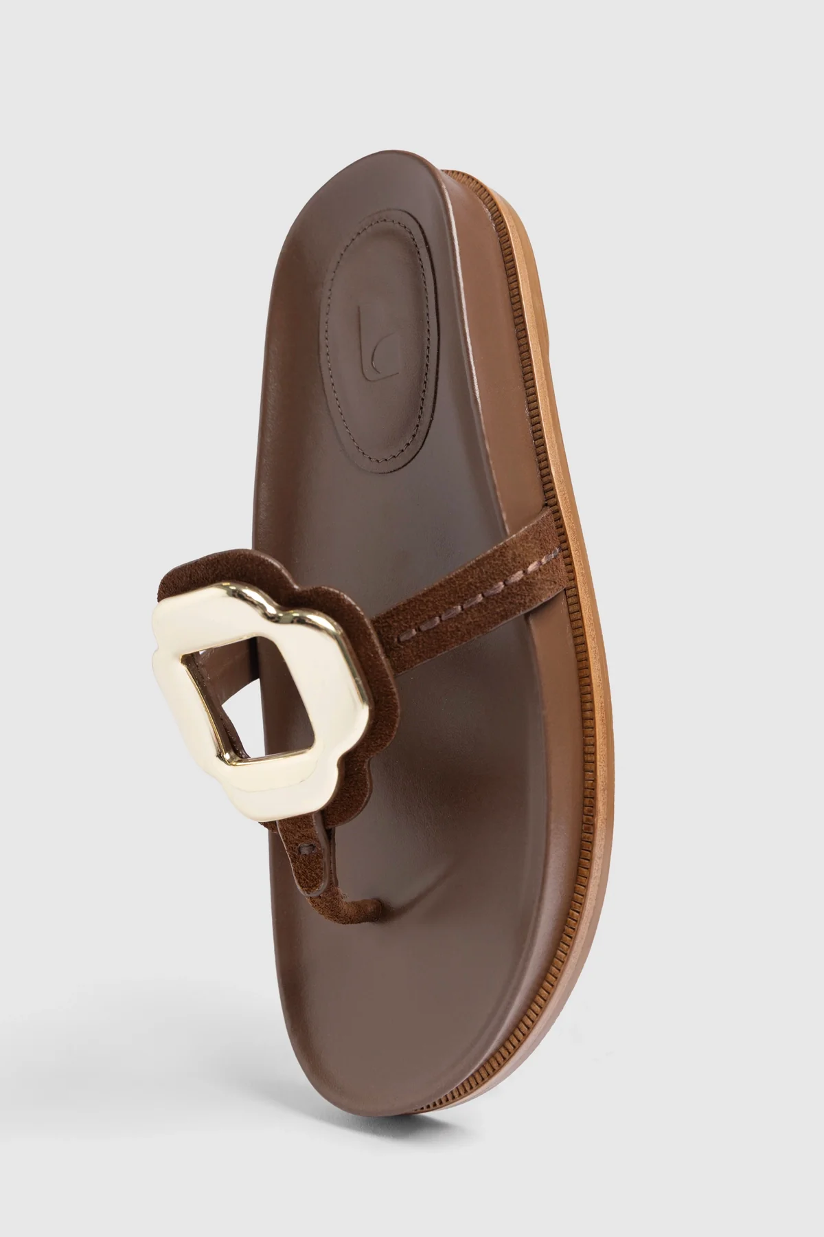 Margherita Sport Sandal Burnt Umber Suede - Image 6