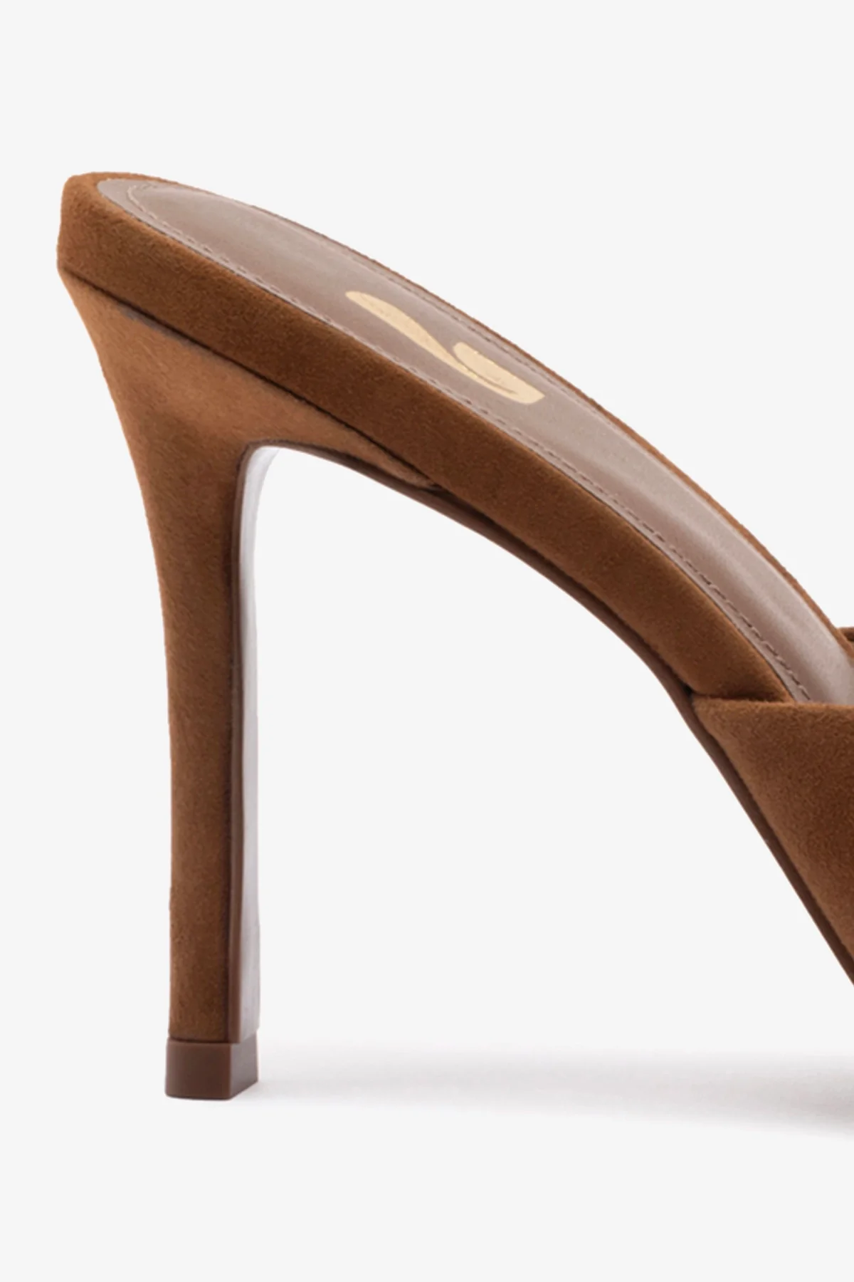 Jasmine Hi Mule In Burnt Umber Suede - Image 4