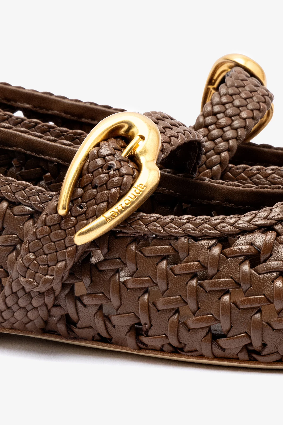 Verona New Macrame In Burnt Umber Leather - Image 4