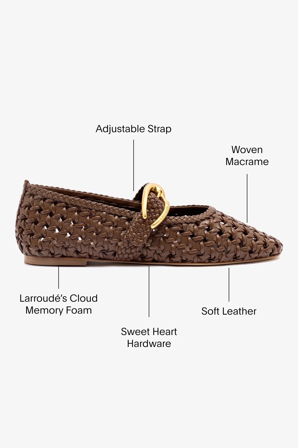 Verona New Macrame In Burnt Umber Leather - Image 5