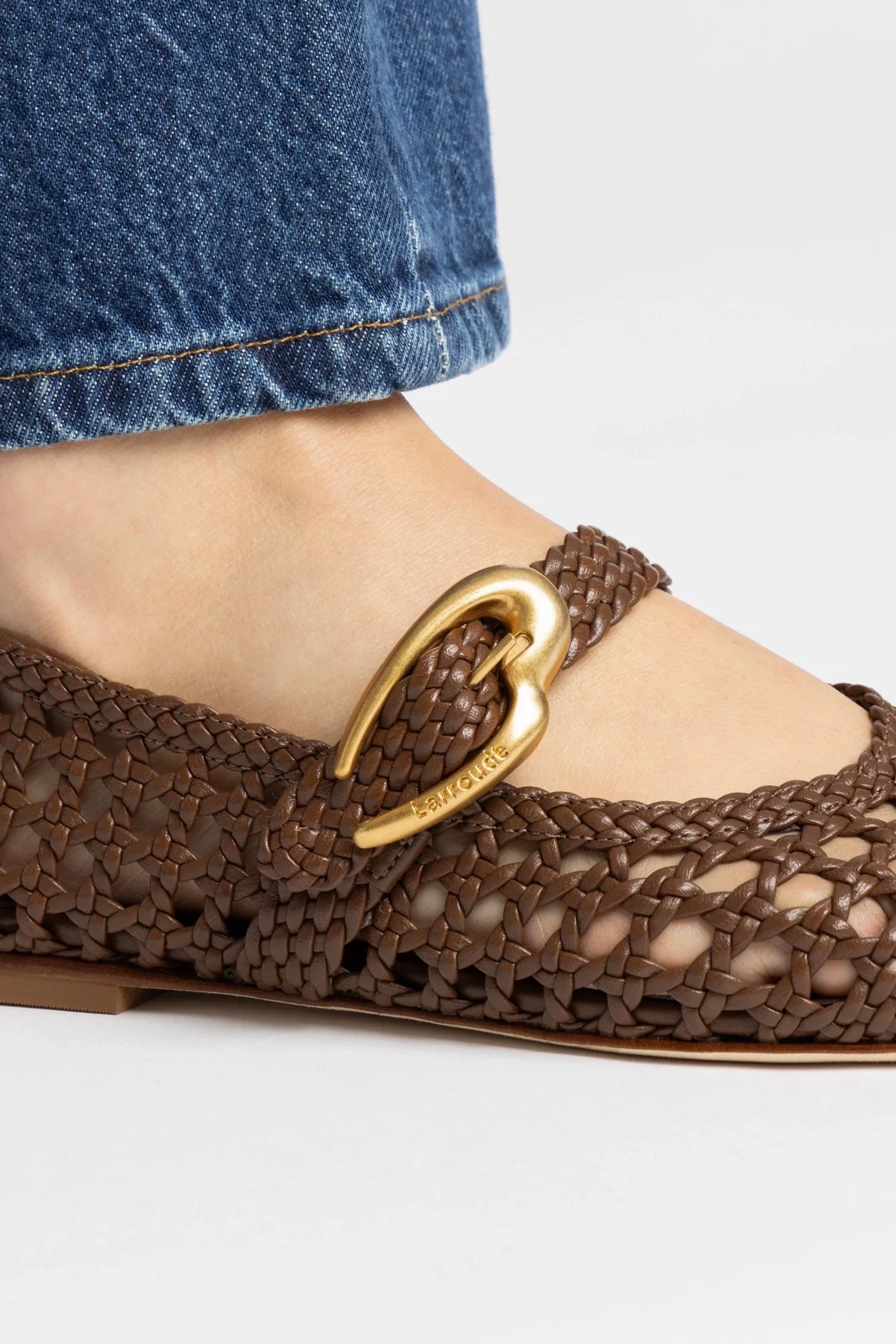 Verona New Macrame In Burnt Umber Leather - Image 6