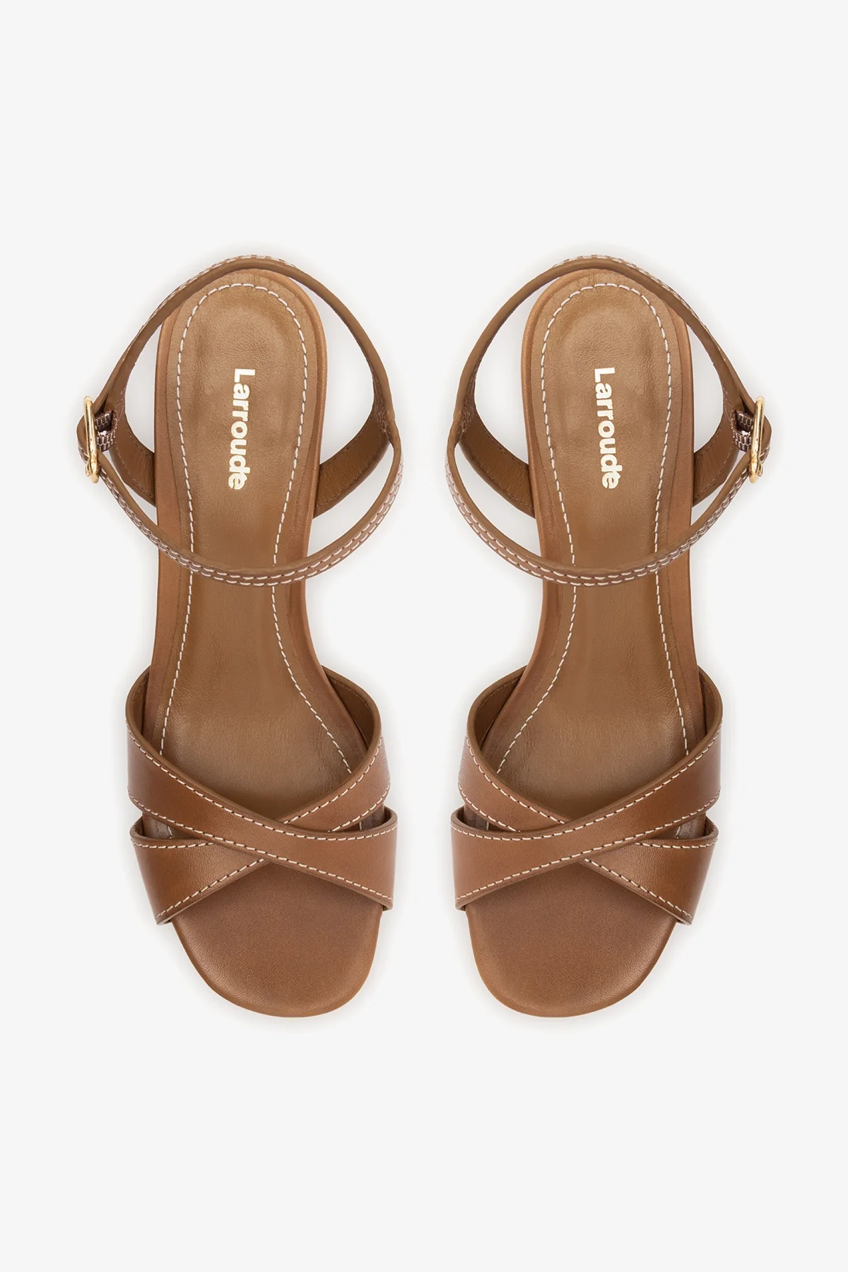 Bianca Low Sandal Caramel Leather - Image 7