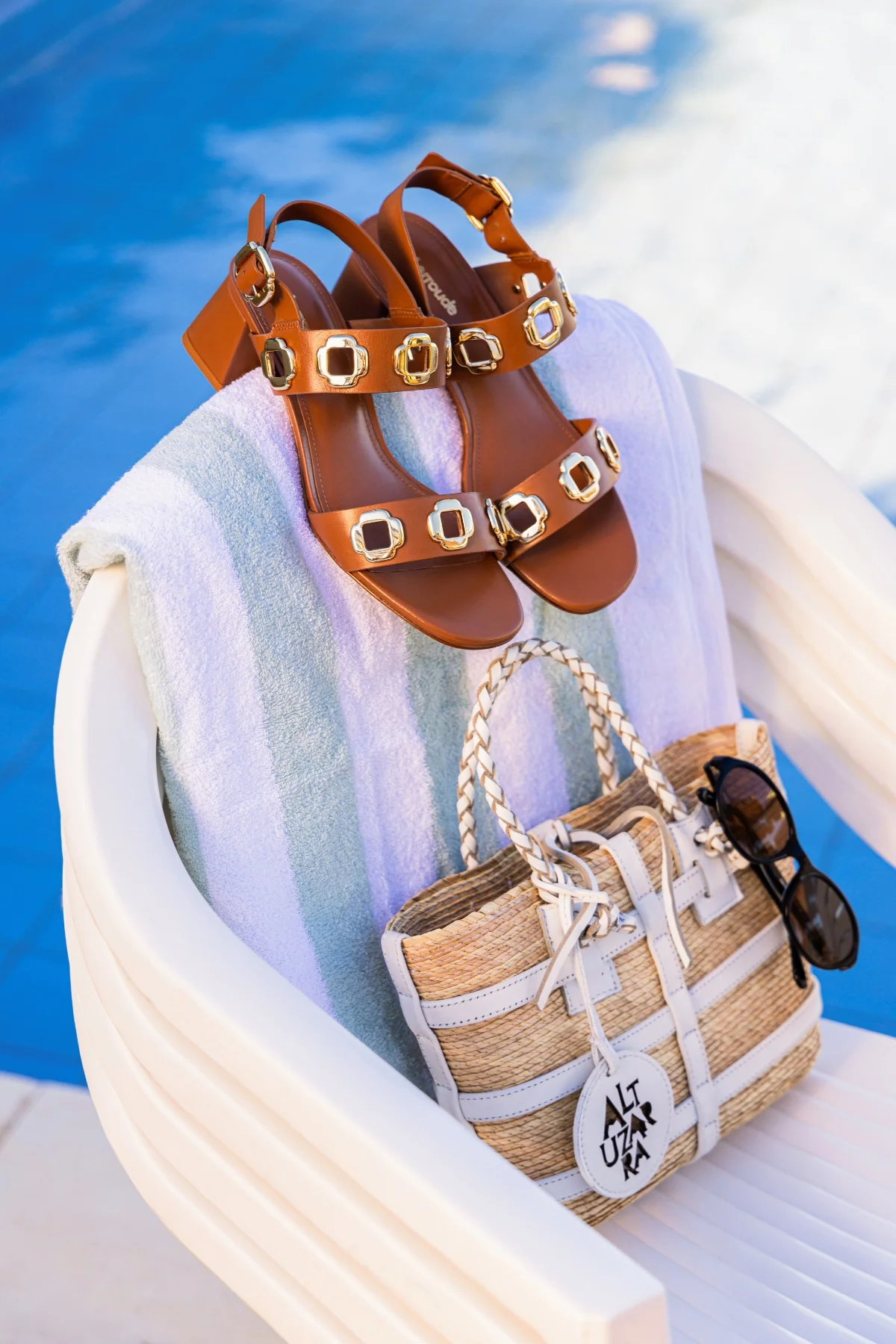 Milan Sandal In Caramel Leather - Image 6